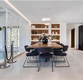 5 bedroom luxury seaside villa with indoor & outdoor pool, near Acharavi, sleeps 10